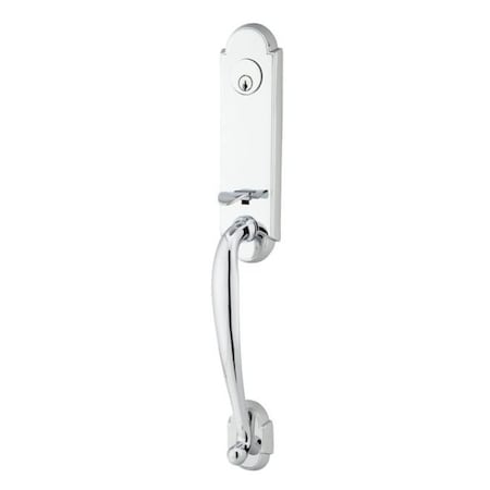 Emtek Bright Chrome Handleset, 4313RUS26LH 4313RUS26LH